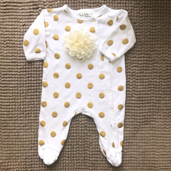 Nicole Miller Other - Sale✨ Nicole Miller Polka Dot Baby Onesie